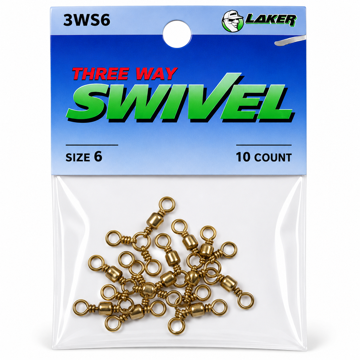 Laker 3 Way Swivel Size 6
