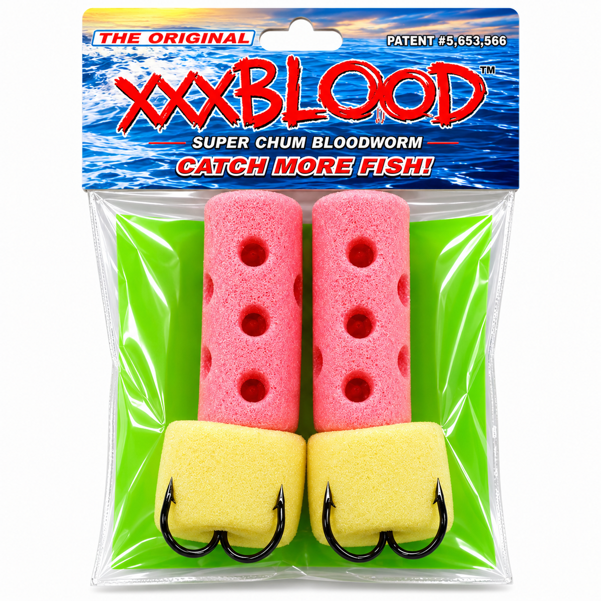 XXX BLOOD Catfishing Stink Bait hooks