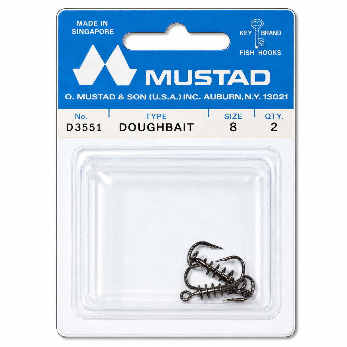 Mustad Doghbait Size 8 Hooks