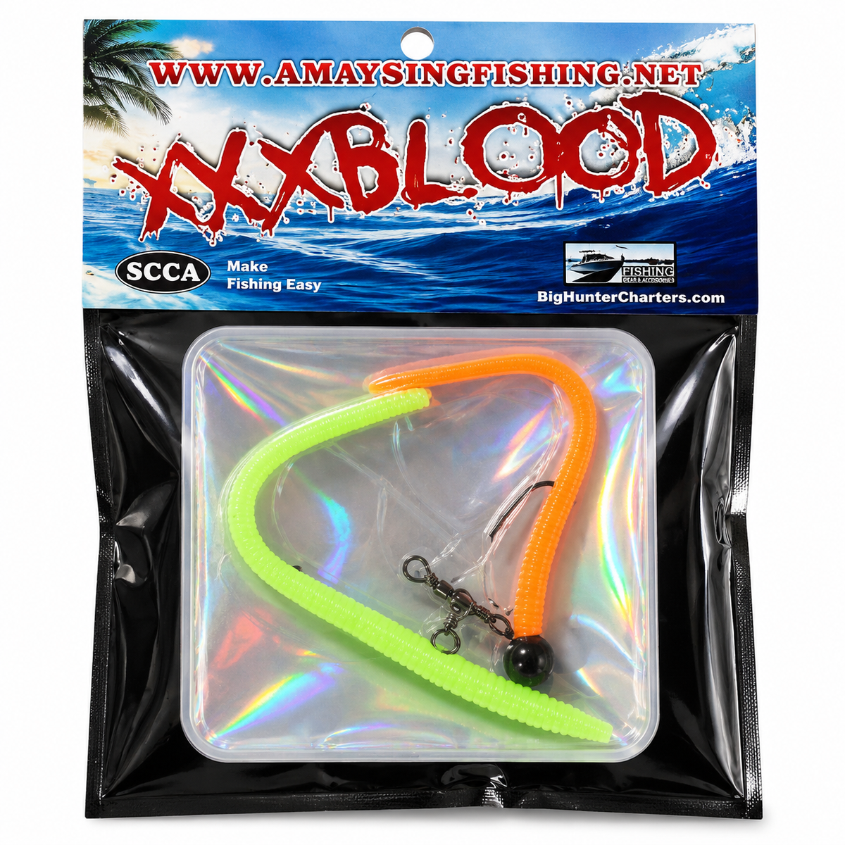 XXXBLOOD TROUT DOUBLE HOOK RIG