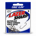 Eagle Claw Lazer Sharp Size 8 Baitholder Hooks