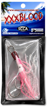 XXXBLOOD Assist Squid Glow Hooks