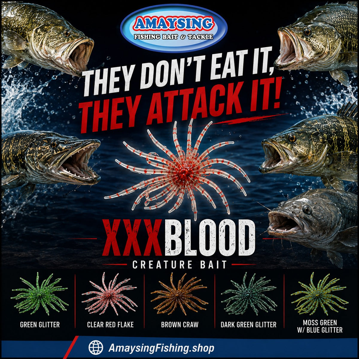 XXXBLOOD Creature Baits